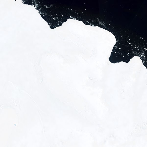 Satellite view of Spaatz Island IC