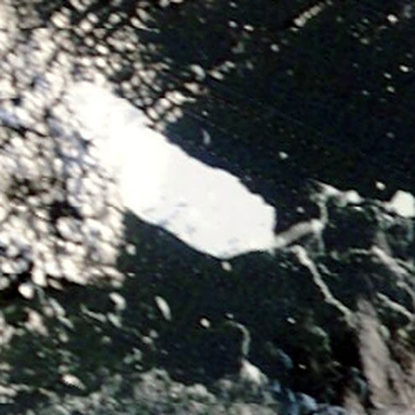 Satellite view of iceberg D33B, 24 September 2026