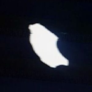 Satellite view of iceberg A76B