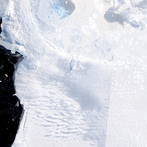 Satellite view of W Siple Island IC