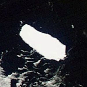 Satellite view of iceberg A76C, 23 September 2026