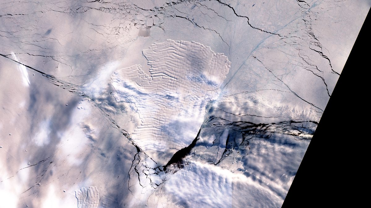 Satellite view of B22A, 10 September 2026